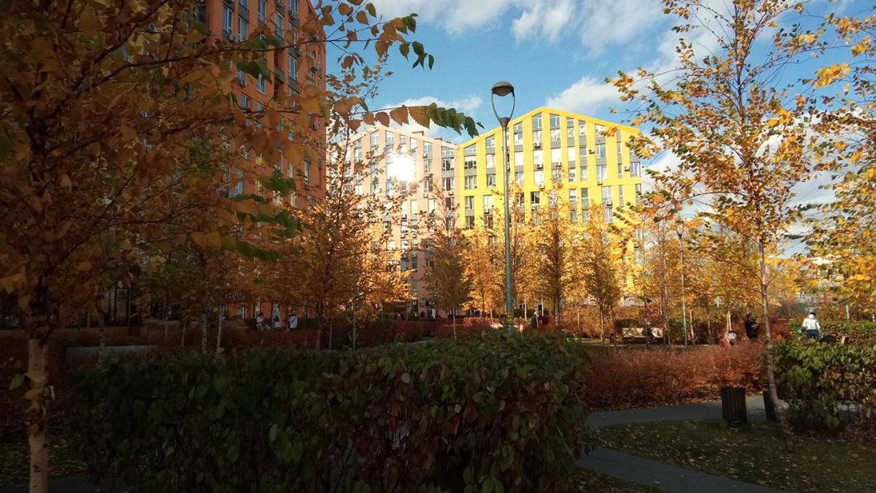 Positive Smile Studio Apartment In The Colorful Comfort Town Residental Complex. Kt-06. Kiev Exterior foto