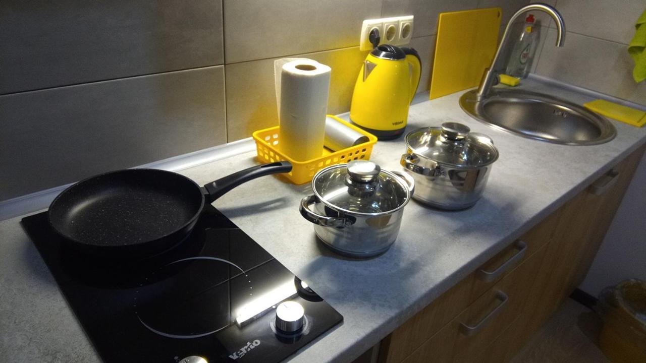 Positive Smile Studio Apartment In The Colorful Comfort Town Residental Complex. Kt-06. Kiev Exterior foto