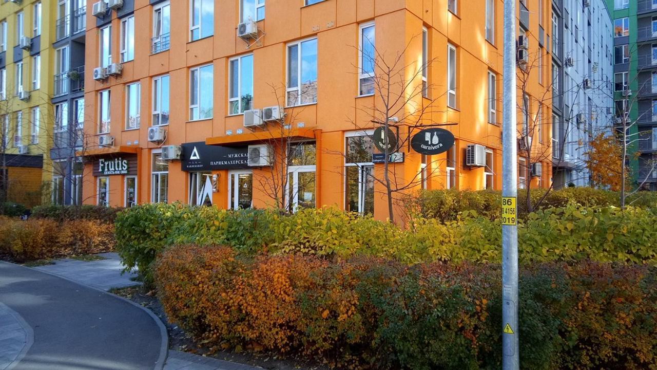 Positive Smile Studio Apartment In The Colorful Comfort Town Residental Complex. Kt-06. Kiev Exterior foto